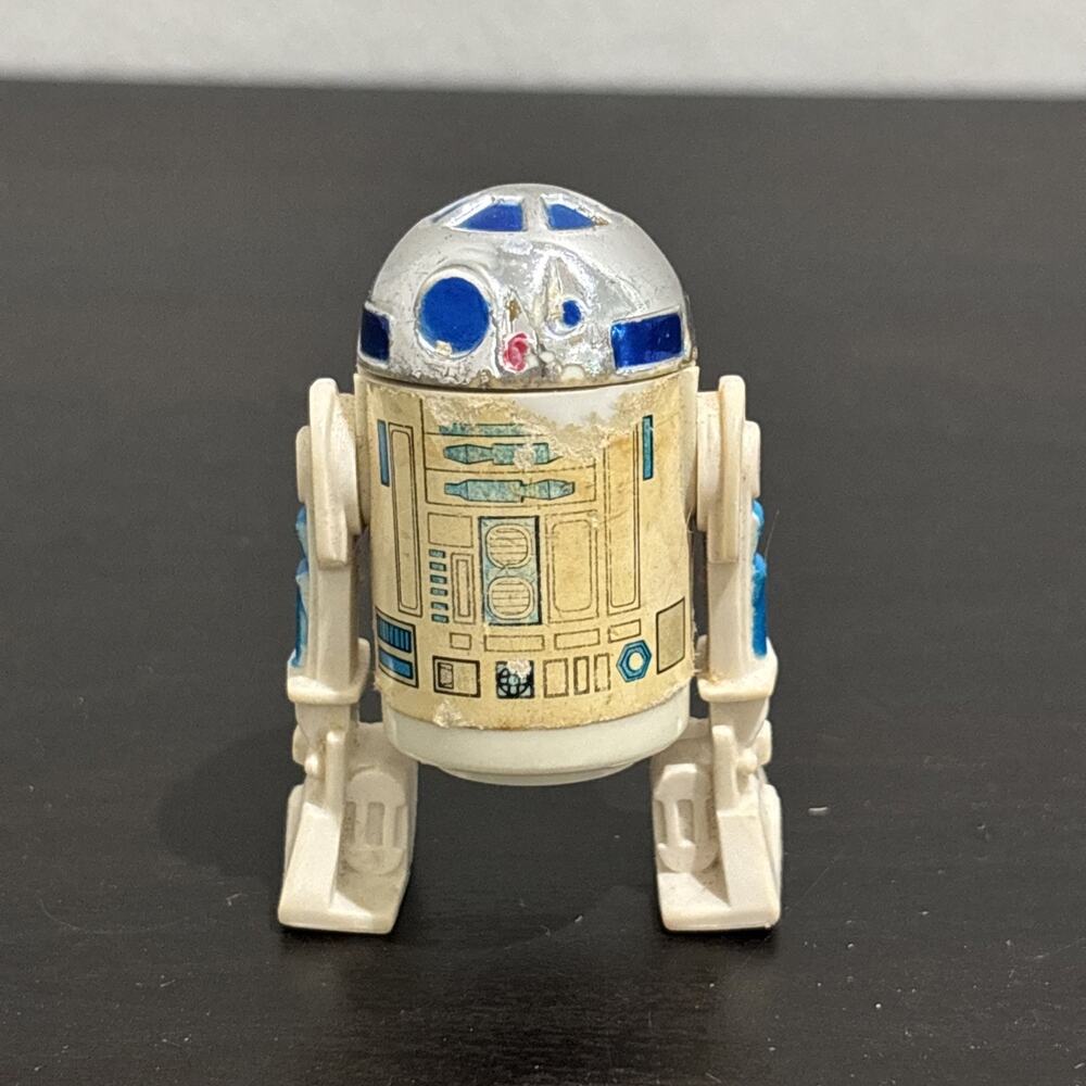 Vintage Star Wars 1977 R2-D2 Action Figure Made In Hong Kong
